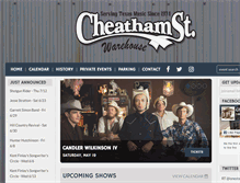 Tablet Screenshot of cheathamstreet.com